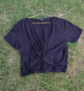 Black Crop Top