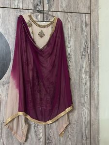 Embroidered party wear heavy Kurta set