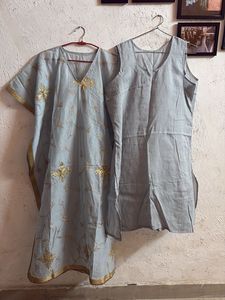 Elegant Kaftan Kurta with Inner