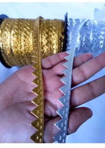 Golden And Silver Samosa Lase