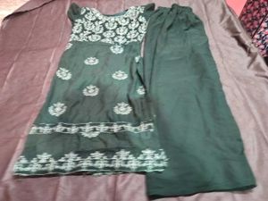 party wear kurti sharara set