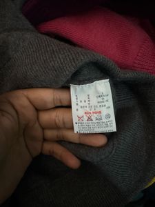 Lacoste Grey Sweater