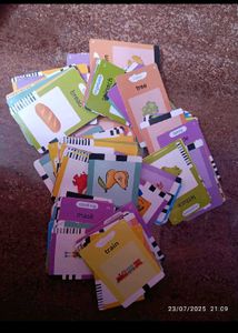 Pack Of 50 Random Educational Flash Cards