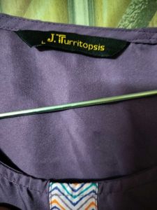 Elegant Purple Kurta with bottom