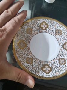 Japanese Plates Small Size PURE 24 Carat Gold ON I