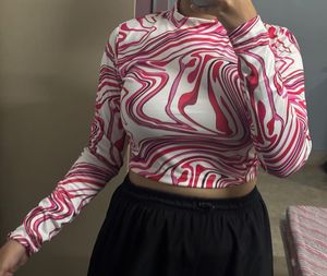 Pink Crop Top