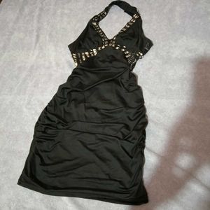 Halter Neck Mini Dress