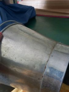 Steel Bucket (No Flaws(You Will Clean Or Polished