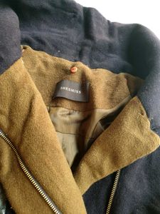 Stylish Two-Tone Coat