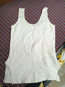 White Inner Vest warm