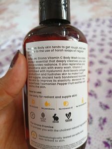 SIRONA Body Wash Vitamin C