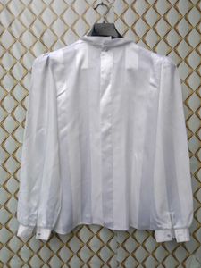 New With Tag Korean Satin Aesthetic Cute Blouson