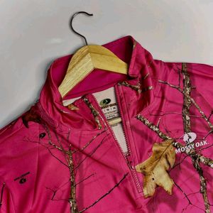 Mossy Oak Pink Camo Pullover