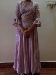 Ethnic Party Wear Crop Top Skirt Set
