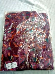 Floral Print Shirt Short