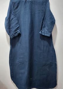 Avaasa - Navy Blue Kurta (NO DAMAGES)