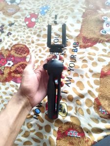Men Sunglass And Tripod Support