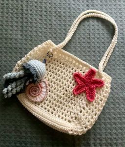 Handmade Crochet Beach Bag