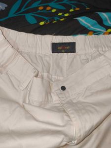 White Cargo Pants