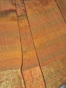 Silk Saree with Gold Border