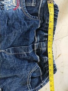 Denim Half Pant For Boys