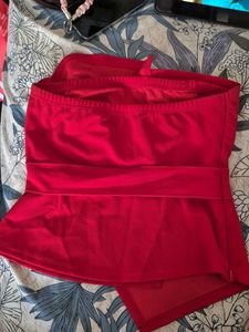 Asymmetric Tube Top