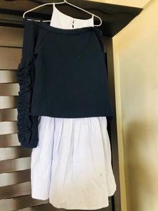 ZARA DROP SHOULDER DRESS IN SIZE M/L