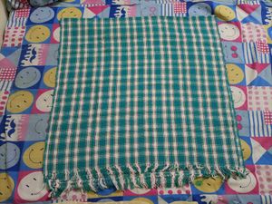 Checked Cotton towel