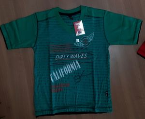 Set Of 2 New Tshirts For Boys(75) Cm