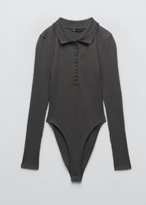 ZARA GREY BODYSUIT- MEDIUM