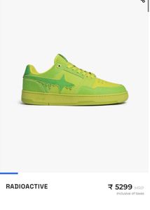 RADIOACTIVE Comet Sneakers 👟 ORIGINAL UK-9