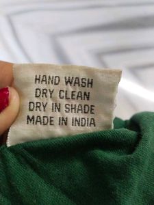 Cute Green Graphic Girls T-Shirt