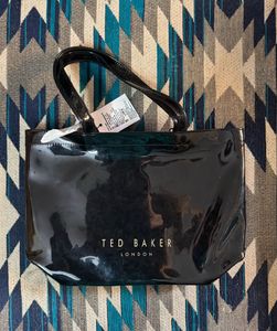 OG Tagged Ted Baker Metal Bow Small Tote