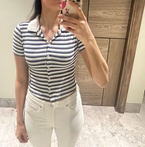 Stripes Crop Top