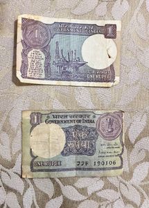 One Rupee Notes Collectable