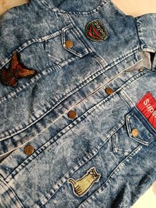 Vintage Acid Wash Denim Jacket