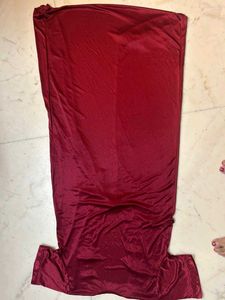 Burgundy Floral Nightgown
