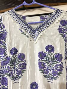 Floral Print Kurta Set