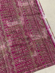 Pink Printed Saree
