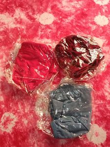 set of 3 non padded cotton comfortable bra