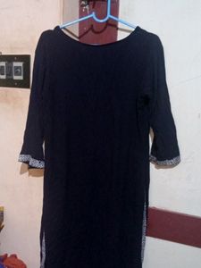 Navy Blue Kurti❤️