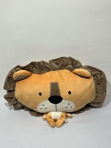 Lion Pillow &amp; Plush Set With blanket