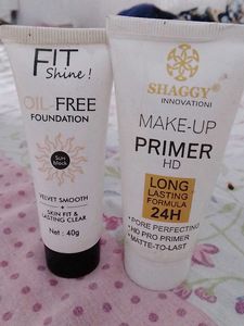 Fit Shine Foundation &amp; Shaggy Primer Bundle