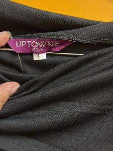 Chic Black Long Sleeve Top