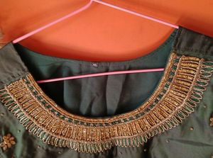 BEAUTIFUL SATIN BLOUSE /LEHENGA TOP