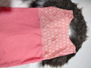 Peach Kurti