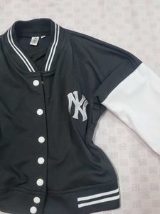 NY Varsity Jacket BLACK