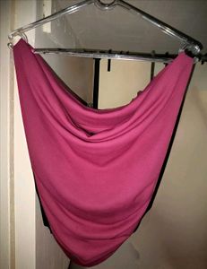 Pink Draped Top
