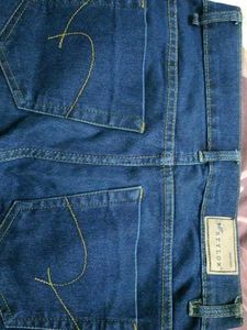 Dark Blue Denim Jeans