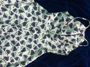 Purple Floral halter sundress